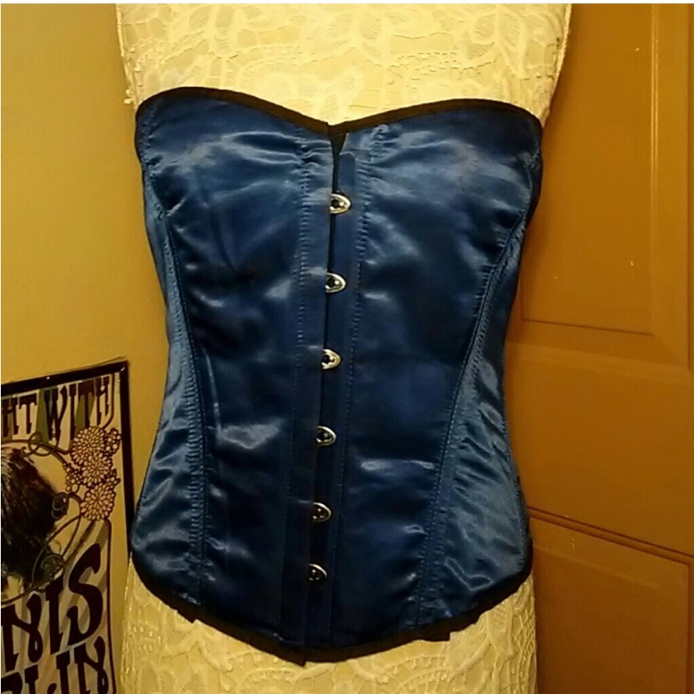 One of a kind‎ ROYAL BLUE CORSET-SIZE 56